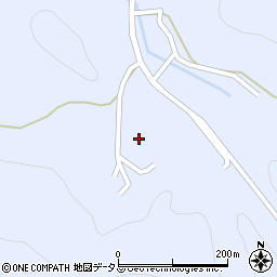 三重県名張市上三谷202周辺の地図