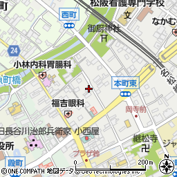 三重県松阪市本町2246周辺の地図