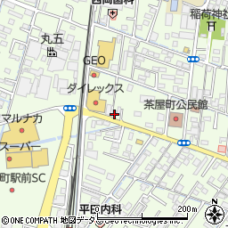 岡山県倉敷市茶屋町1610周辺の地図