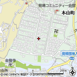 広島県府中市本山町1716周辺の地図