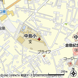 岡山県倉敷市中島914周辺の地図