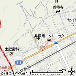 岡山県井原市高屋町119-4周辺の地図