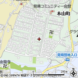 広島県府中市本山町1717周辺の地図