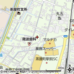 岡山県倉敷市茶屋町1691-13周辺の地図