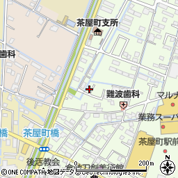 岡山県倉敷市茶屋町2043-3周辺の地図