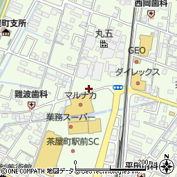 岡山県倉敷市茶屋町1689-1周辺の地図