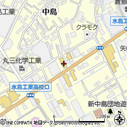 岡山県倉敷市中島1400周辺の地図