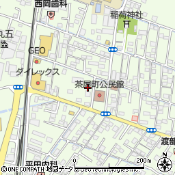 岡山県倉敷市茶屋町1608-10周辺の地図