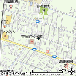 倉敷市茶屋町憩の家周辺の地図