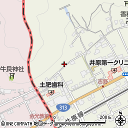 岡山県井原市高屋町1129周辺の地図