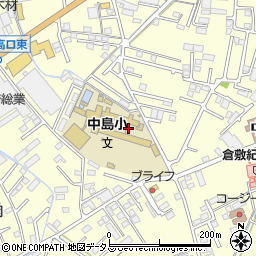 岡山県倉敷市中島911周辺の地図