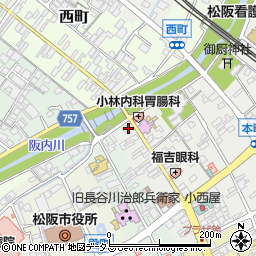 三重県松阪市本町2192周辺の地図