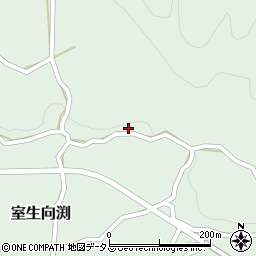 奈良県宇陀市室生向渕4130周辺の地図