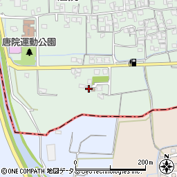 奈良県磯城郡川西町唐院317-5周辺の地図