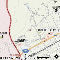 岡山県井原市高屋町98-2周辺の地図