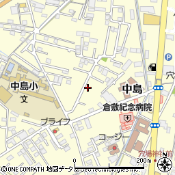岡山県倉敷市中島762周辺の地図