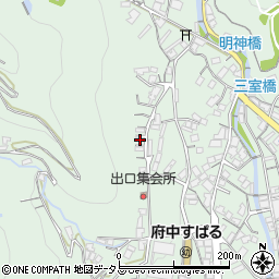 広島県府中市出口町770周辺の地図