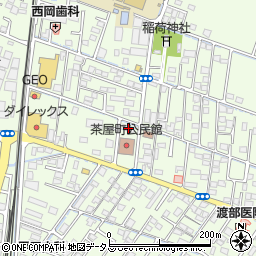 岡山県倉敷市茶屋町1620周辺の地図