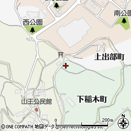 岡山県井原市下稲木町424周辺の地図