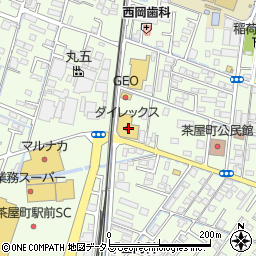岡山県倉敷市茶屋町1620-1周辺の地図