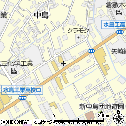 岡山県倉敷市中島1403周辺の地図