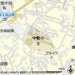 岡山県倉敷市中島968周辺の地図