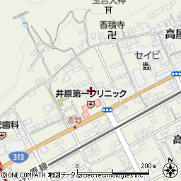 岡山県井原市高屋町119-8周辺の地図