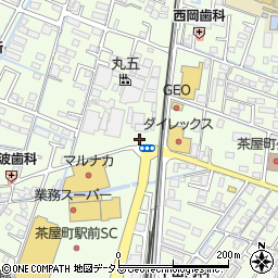 岡山県倉敷市茶屋町1680-6周辺の地図