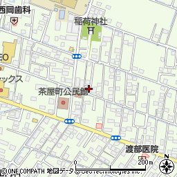 岡山県倉敷市茶屋町1551-1周辺の地図