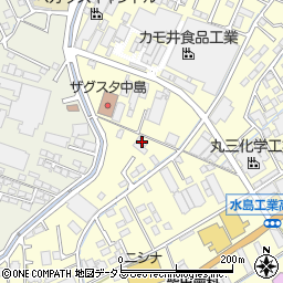 岡山県倉敷市中島1159周辺の地図