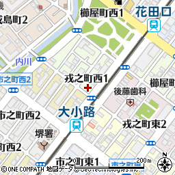山洋住宅株式会社周辺の地図