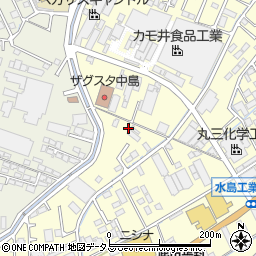 岡山県倉敷市中島1158周辺の地図