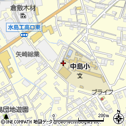 岡山県倉敷市中島964周辺の地図