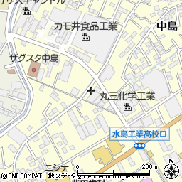 岡山県倉敷市中島1169周辺の地図