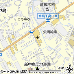 岡山県倉敷市中島1411周辺の地図