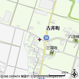 三重県松阪市古井町446-1周辺の地図
