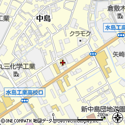 岡山県倉敷市中島1401周辺の地図