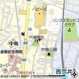 岡山県倉敷市中島2723周辺の地図