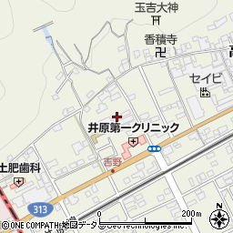 岡山県井原市高屋町117周辺の地図