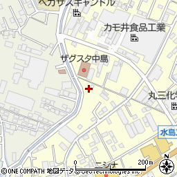 岡山県倉敷市中島1155周辺の地図