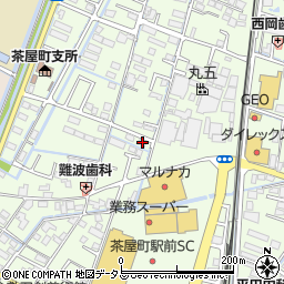 岡山県倉敷市茶屋町1694-3周辺の地図