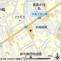 岡山トヨタ自動車倉敷店周辺の地図