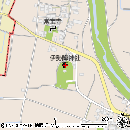 伊勢降神社周辺の地図