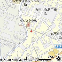 岡山県倉敷市中島1157周辺の地図