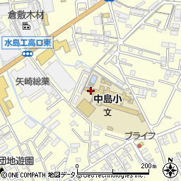 岡山県倉敷市中島965周辺の地図