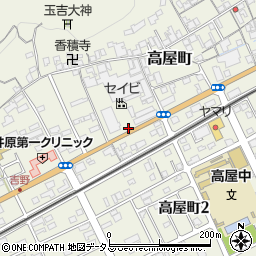 岡山県井原市高屋町272周辺の地図