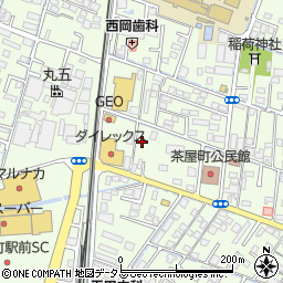 岡山県倉敷市茶屋町1618周辺の地図