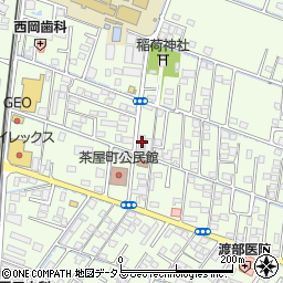 岡山県倉敷市茶屋町1643-1周辺の地図