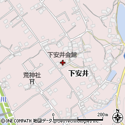 下安井会館周辺の地図