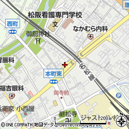 三重県松阪市本町2326周辺の地図
